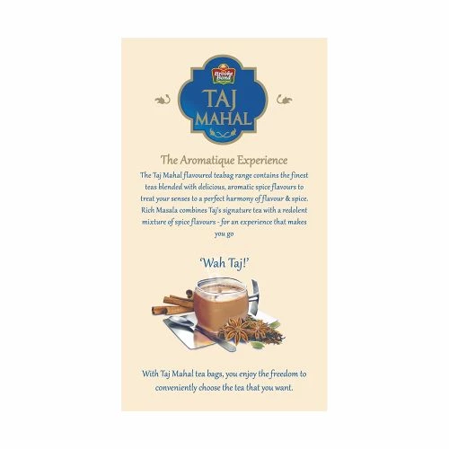 Taj Mahal Rich Masala Tea,  25 pcs  -5.webp